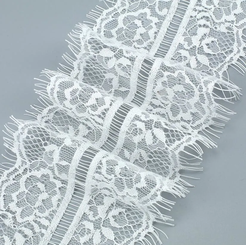 Nylon Warp Knitted Lace Wedding Dress Lace Accessories