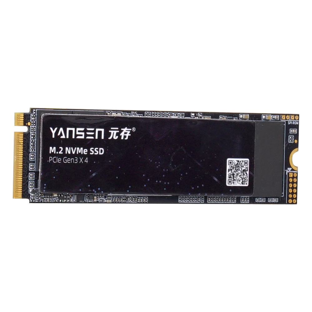 M. Nvme Yansen 2 emplacements PCIE Disque dur interne SSD industriels M2 DRAM de 2 To avec disques durs SSD