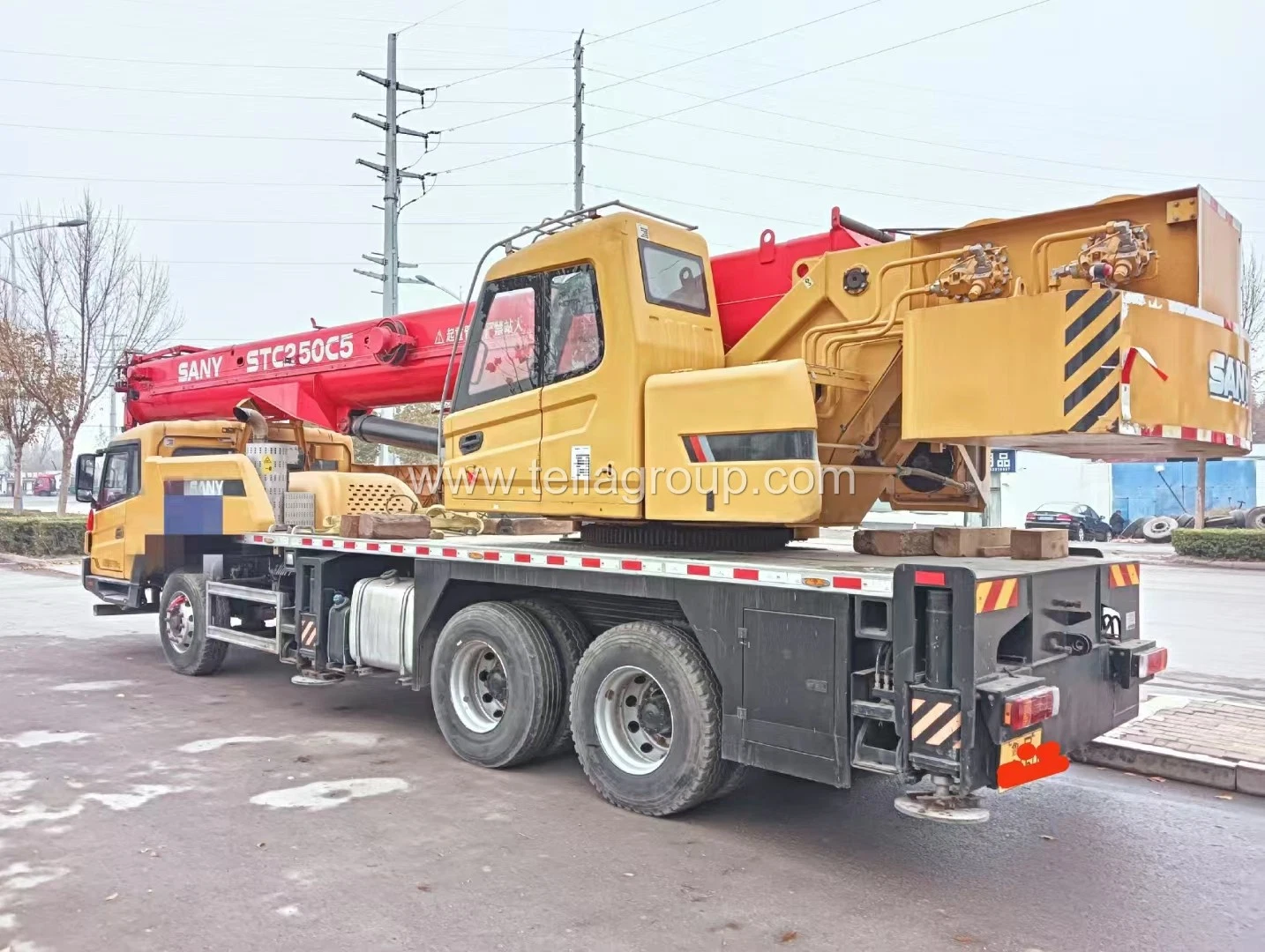 Chine 2020 Grue mobile de camion d'occasion de 25 tonnes