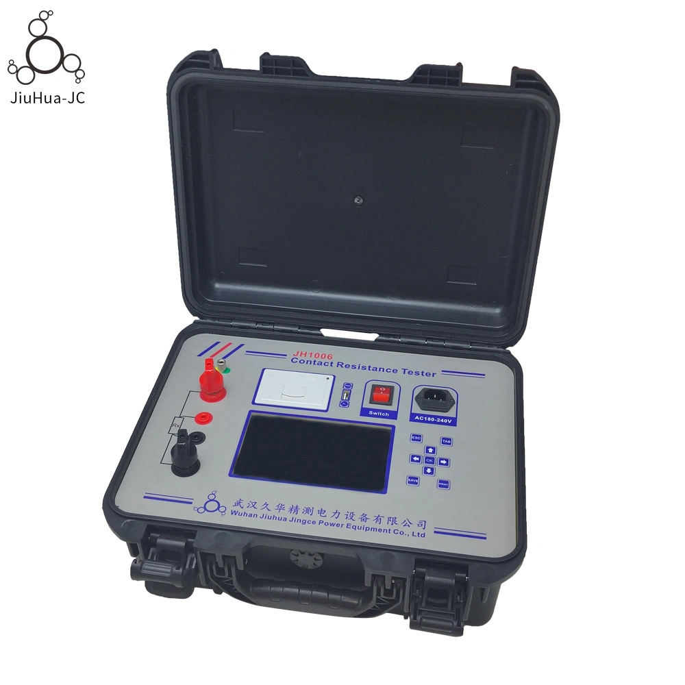 Jh1006b Hipot Test 200A Loop Resistance Meter Circuit Breaker Contact Resistance Tester