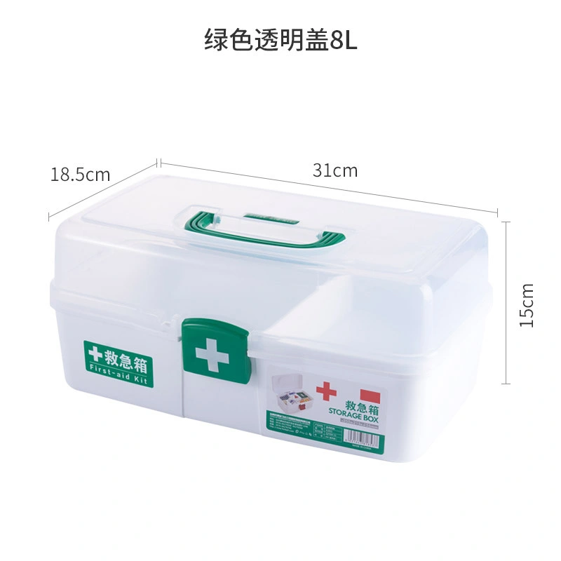 Hight Quality Transparent Home First Aid Kit