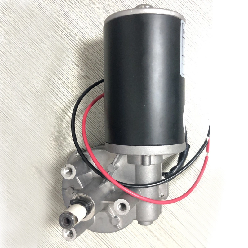 Bajo ruido de alta potencia de 12V 24V DC Motor Silla de ruedas eléctrica de la caja del gusano