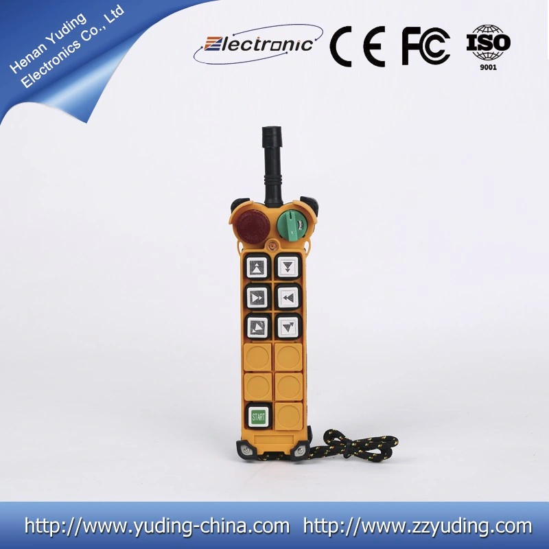 Long Distance Control 24V Wireless Industrial Remote Control F21-6D with FCC, Ce, ISO9001