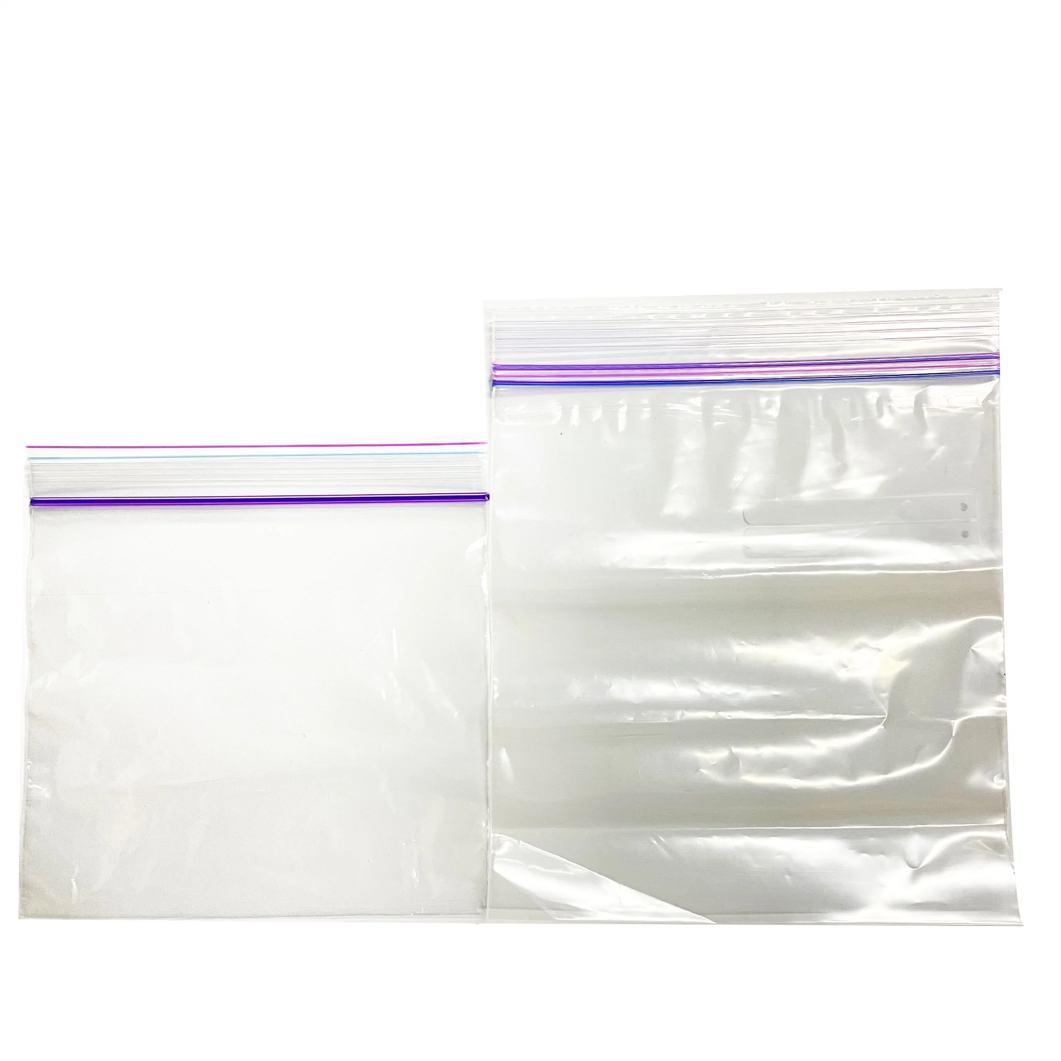 LDPE Biodegradable Food Grade Customized Design Zipper Bag Slider Ziplock Bags