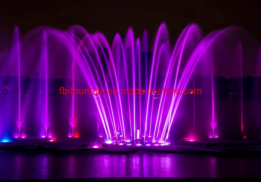 LED Color Changing 304 Stainless Steel Lake Floating Water Fountains