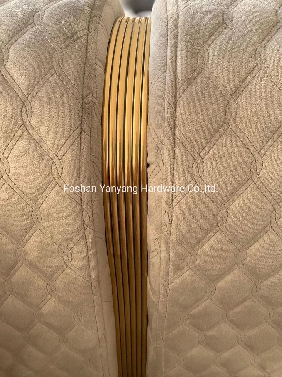 Yanyang Gold 45mm PVC Furniture Edge Trim Seal Strip for High quality/High cost performance 