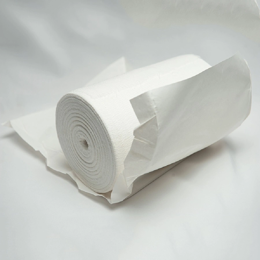 CE ISO 100 Yards Bleached White steril absorbierende Hämostate 500g Gaze-Rolle