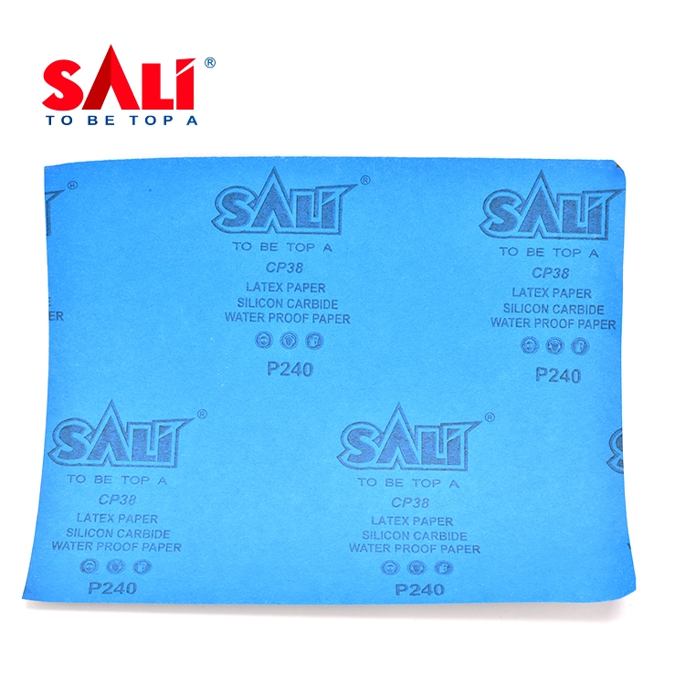 Sali Cp38 Silicon Carabide Latex Paper Wet&Dry Abrasive Sanding Paper
