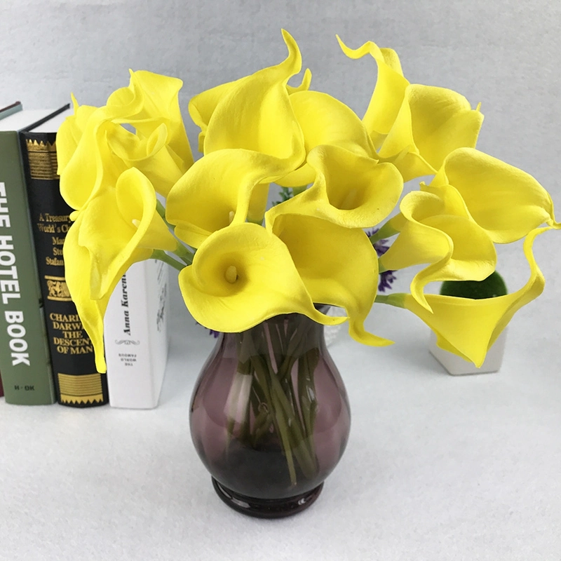 Calla Lily Suite Casamento Lataex bouquet de flores artificiais de Toque Real