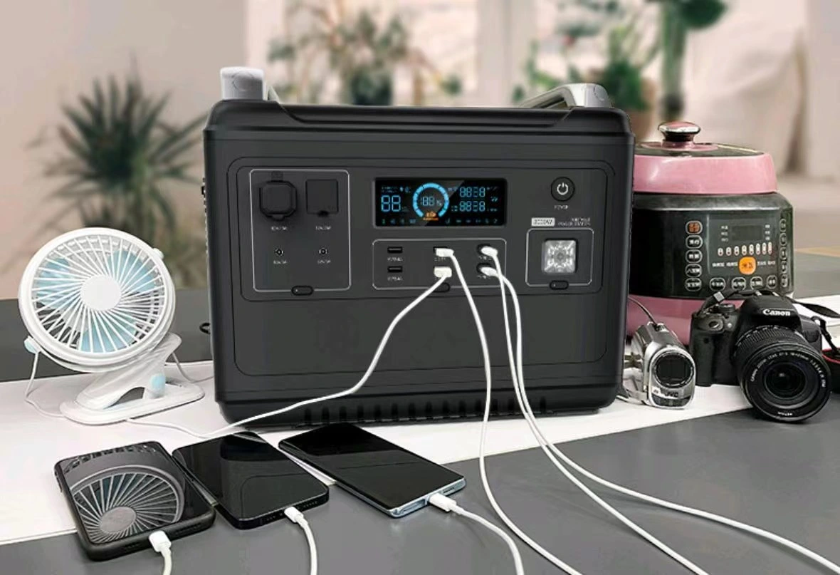 Portable Solar Generator Goal Zero Portable Power Station Camping Fishing Home Backup 2000W/2000wh