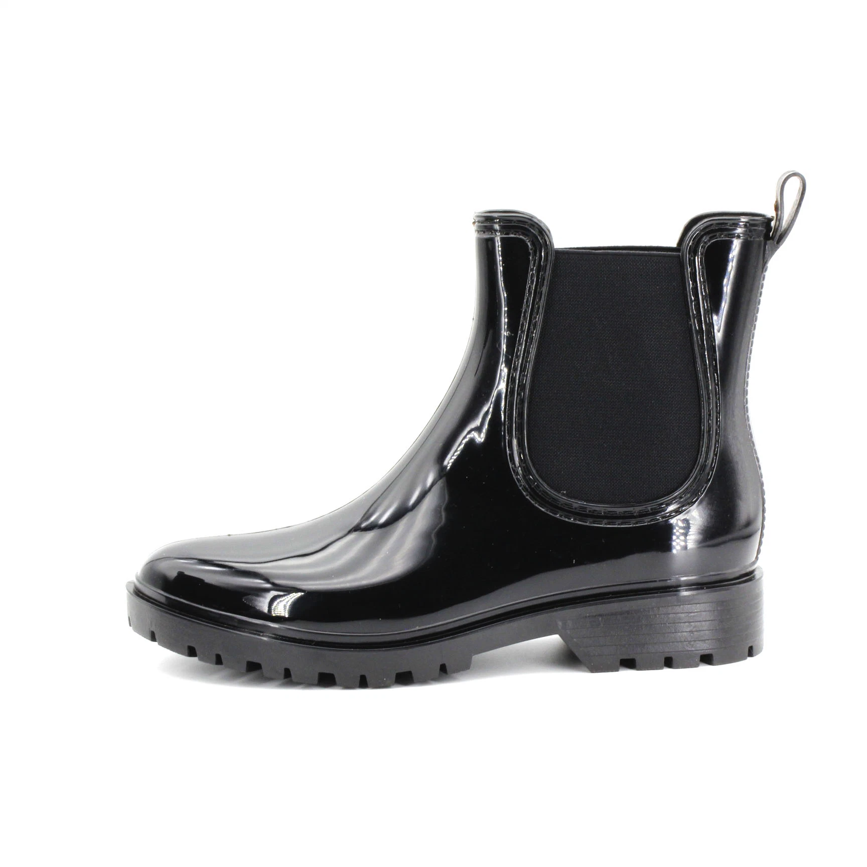 Leichte wasserdichte Chelsea PVC Regenstiefel für Damen