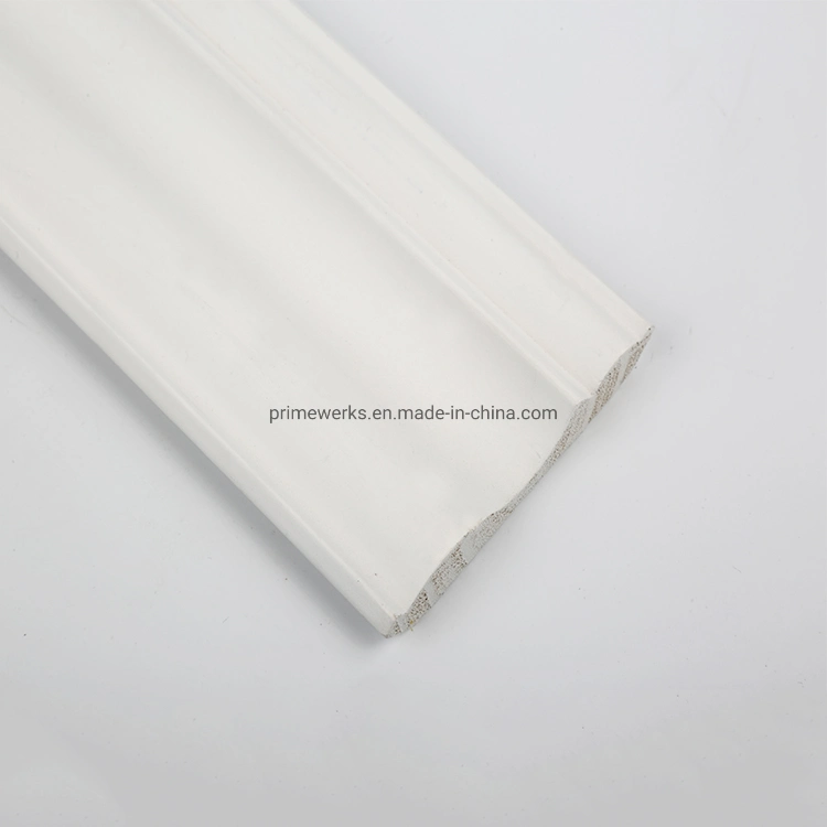 Primed Floor Carpet Coved Flexible Wall Ceiling Baseboard Skirting Ceiling Boards Decoration