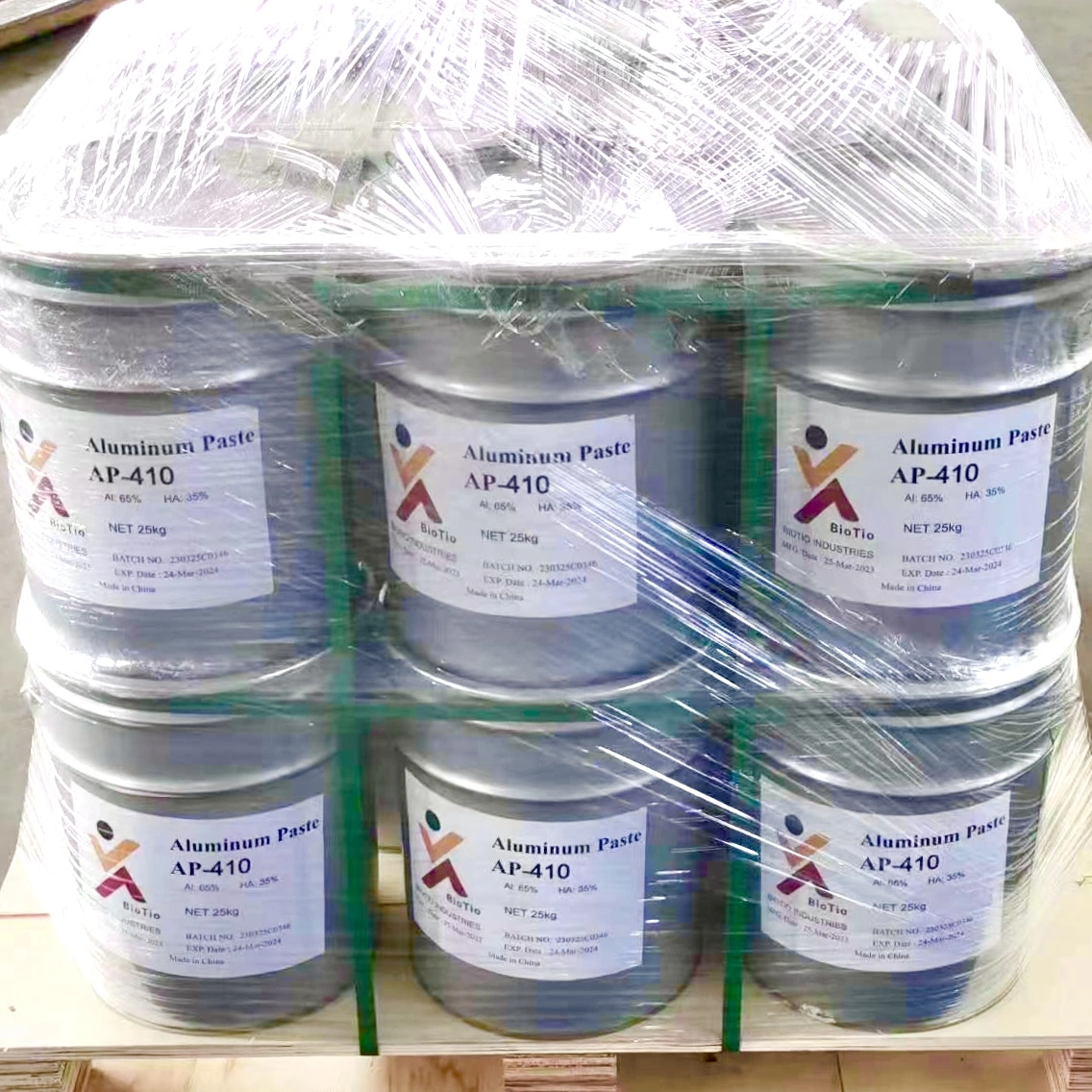 Water Based Metallic Aluminium Paste Sliver Pigment for Water Based Paint