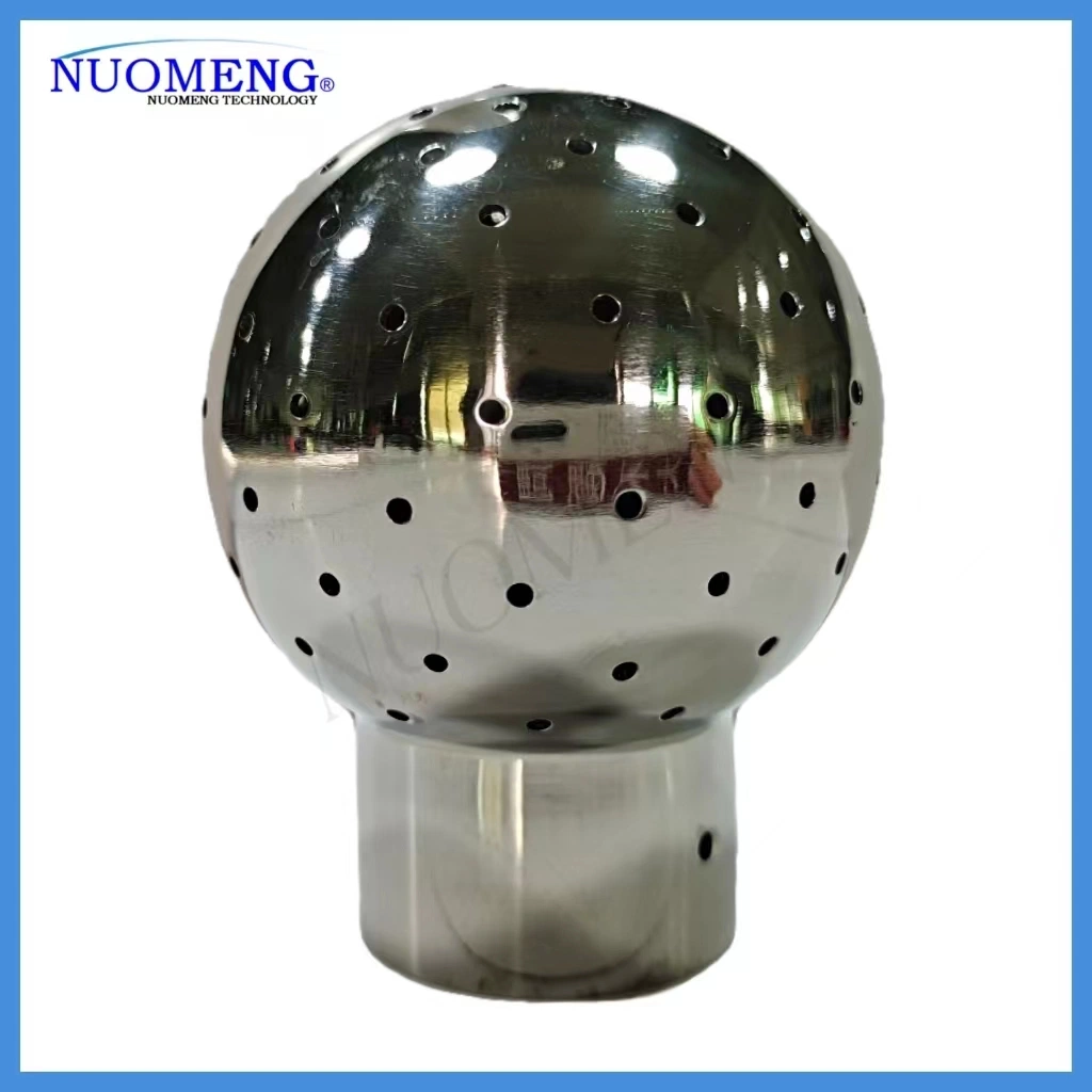 Sanitary Stainless Steel Bolted Fixed Cleaning Ball (SMS-NM120008)