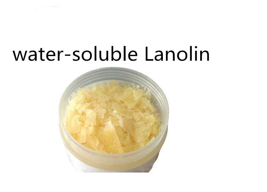 Factory Sell Yellow Flake Form Water-Soluble Lanolin for Cosmetic