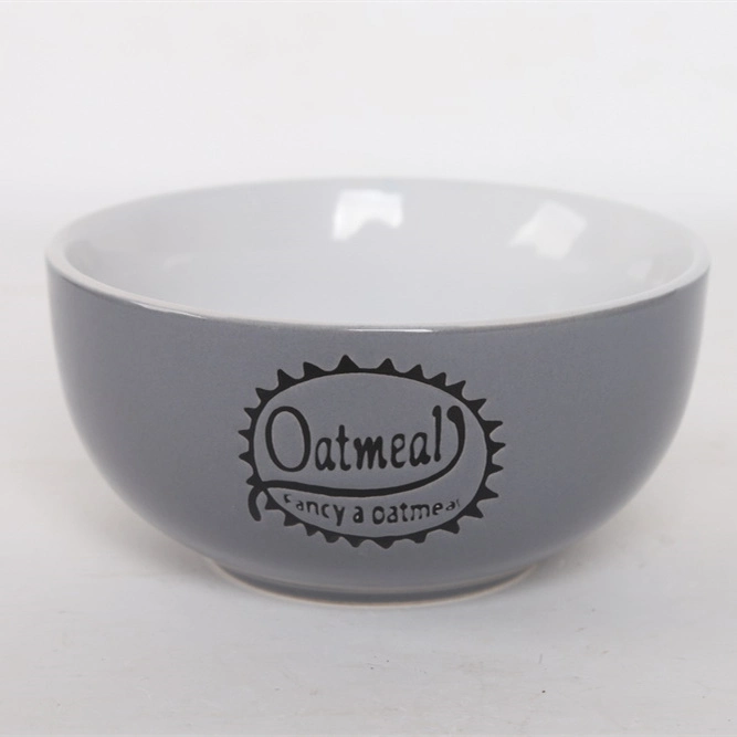 Nuevo diseño serié Logo 16pcs Ceramic Utensilios de cocina Vajilla