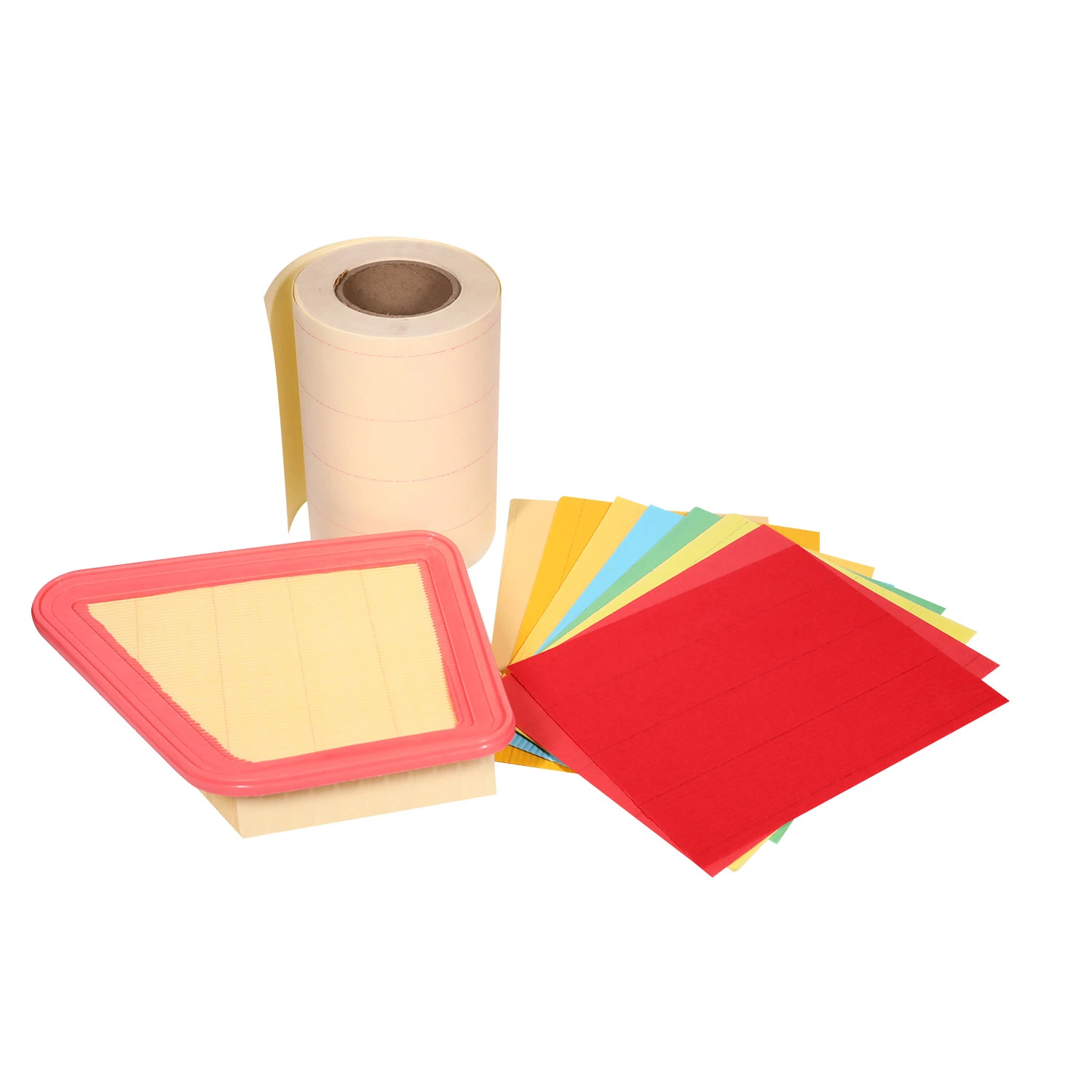 High Efficiency Custom Color Wood Pulp Automotive Heavy Duty Eco Air Filter Paper