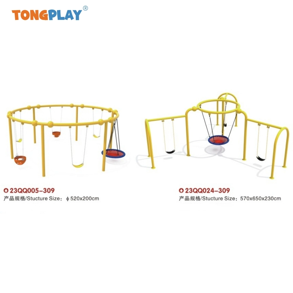 Outdoor Playground Equipment Amusement Park Ride Swing Garden