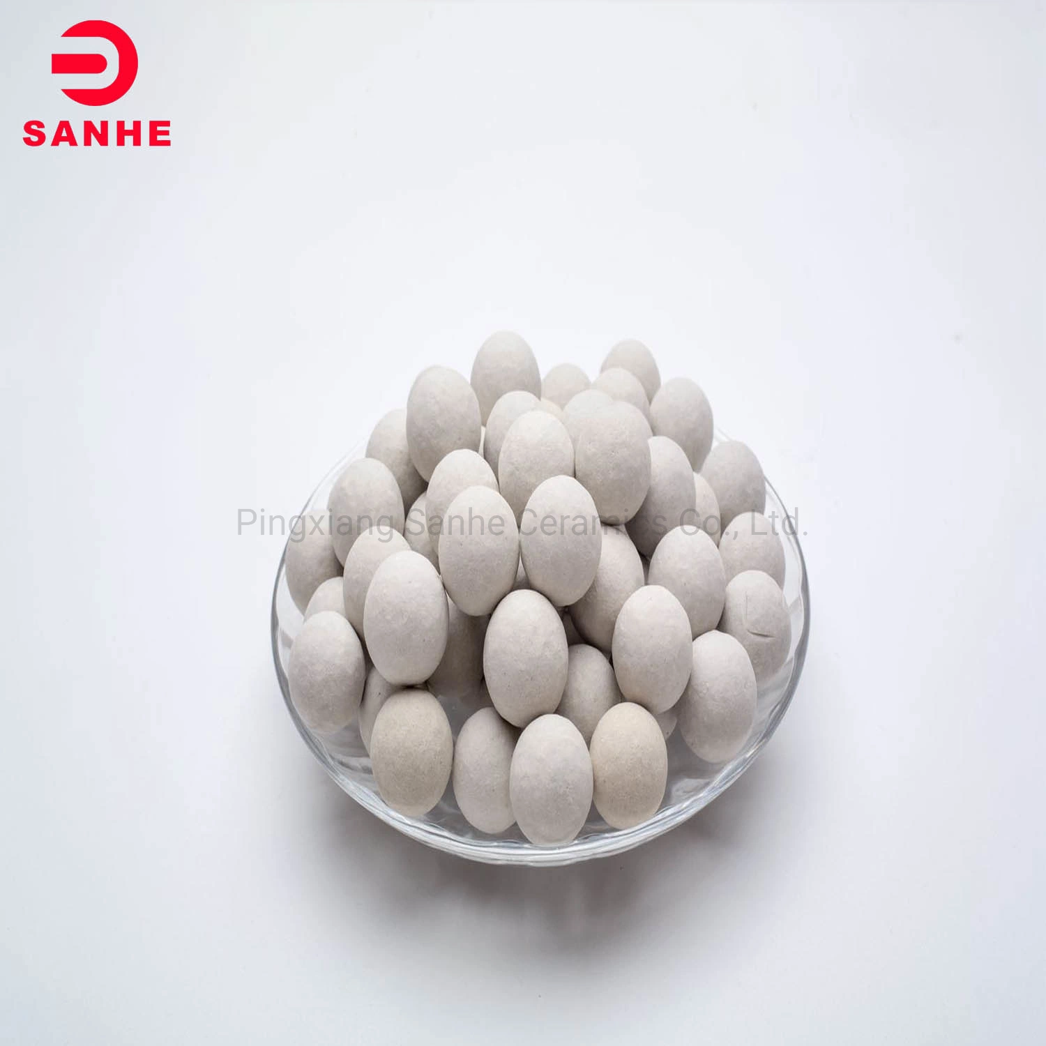 70% 75% 80% Al2O3 Aumina Porcelain Ball for with Moh's Hardness More Than 7