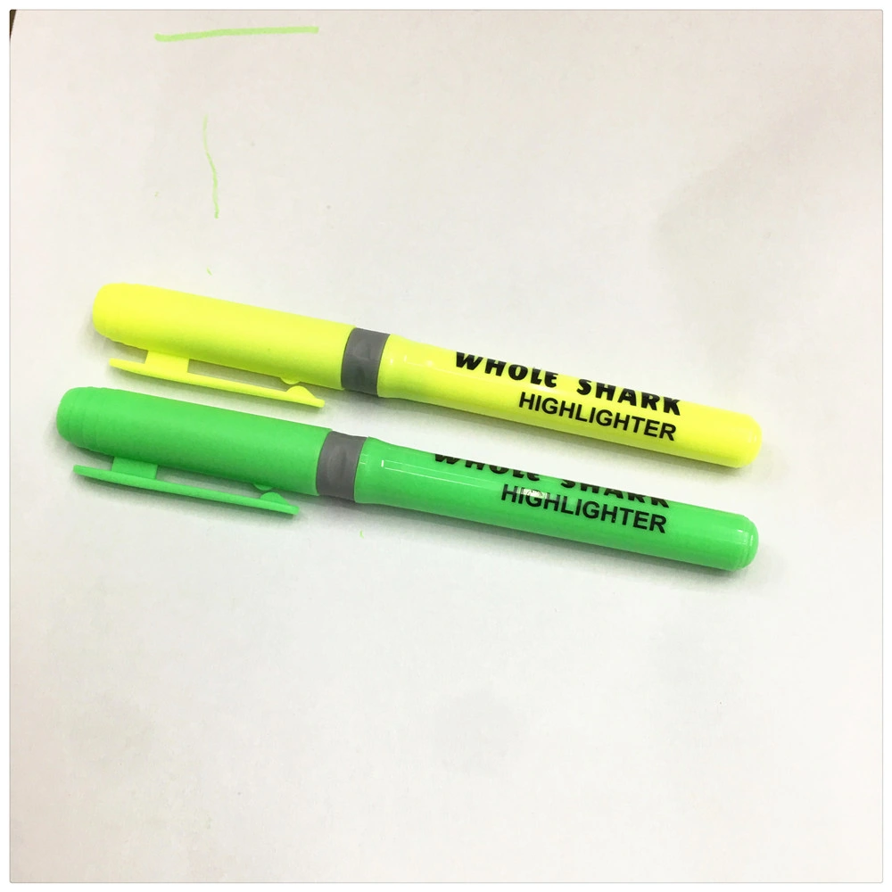 2pc Art Marker Pen 2pcs marcador marcador de resaltado juego de plumas de escritorio para Escuela de Oficina