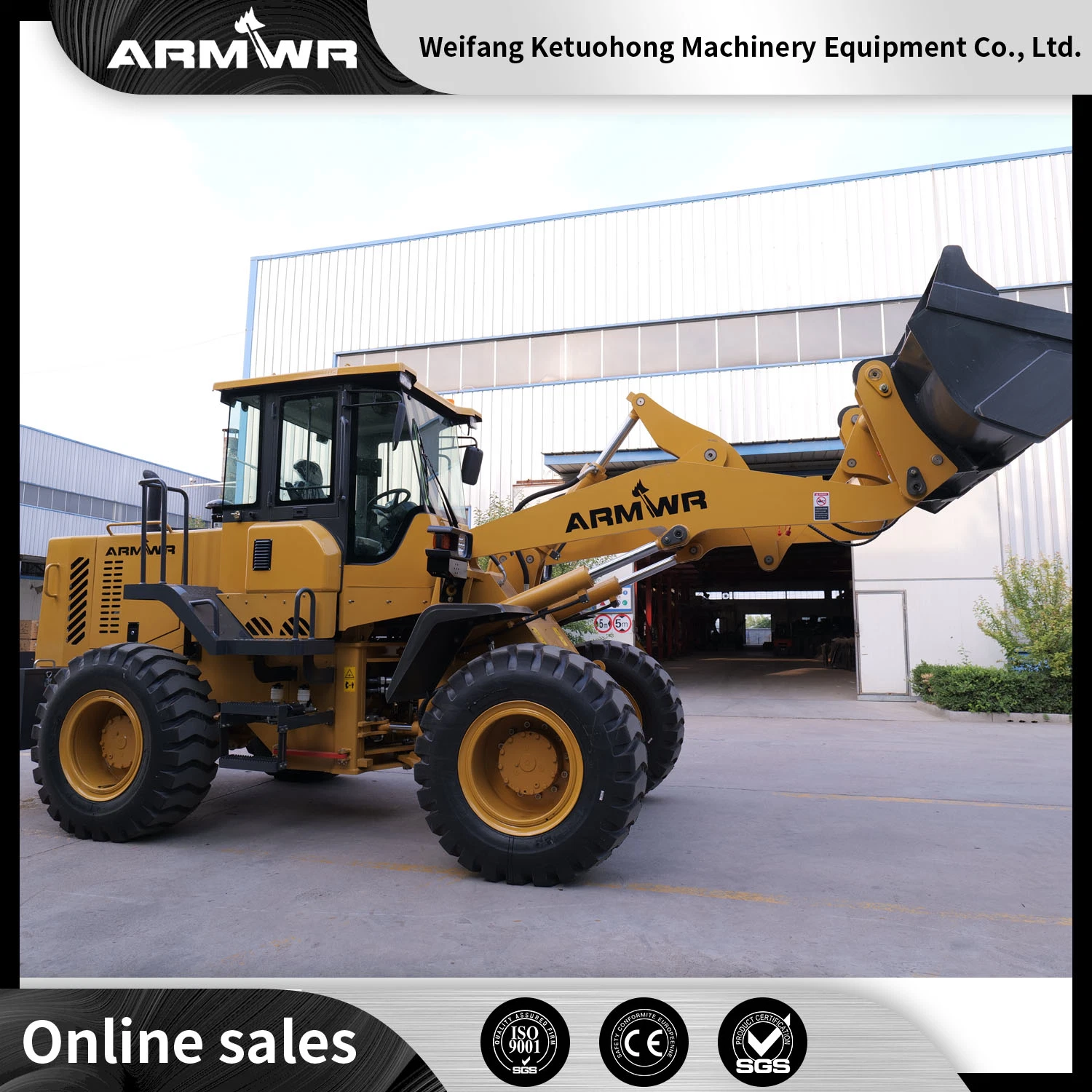 China Basic Customization Cheap Hydrostatic CE 4WD Zl939 Frontend/Compact/Radlader/Payloader/Bucket Lader mit Anbaugerät für Baumaschinen