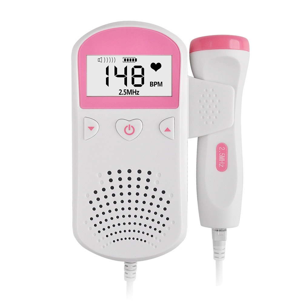 Hot Sale Fetal Doppler Fetus-Voice Meter Baby Sound Babyfun