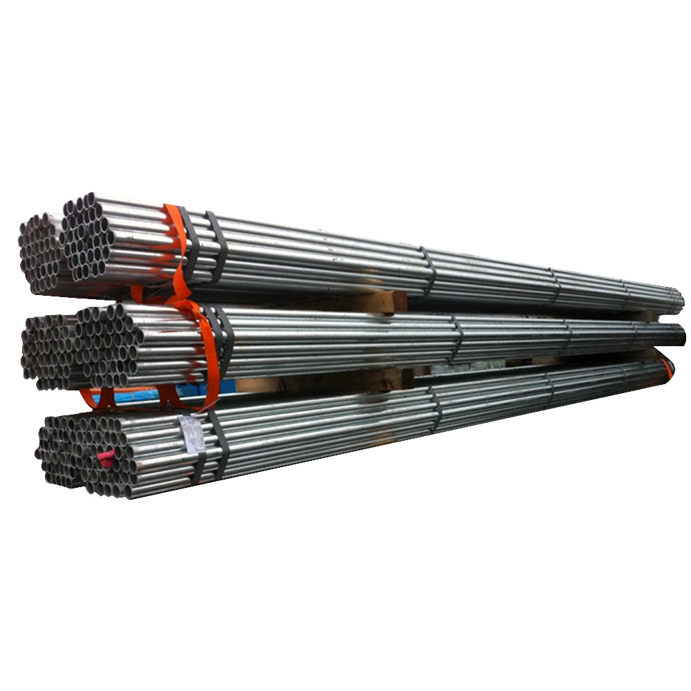 Manufacturer Galvanized Iron Pipes 3 Inch Gi Galvanized Pipe S235 Zinc Coated 8 Inch ERW Welded Galvanized Steel Pipe and Tubes