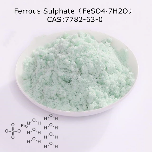 Ferrous Sulphate/Feso4&middot; 7H2O High Purity Low Price Feed Additives Heptahydrate Ferrous Sulphate