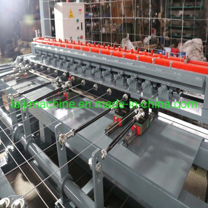 Fully Automatic Grassland Fence Wire Mesh Knitting Machine Stainless Steel Wire Welding Equipment Supplier for Animal Fence Farm/Garden Fence