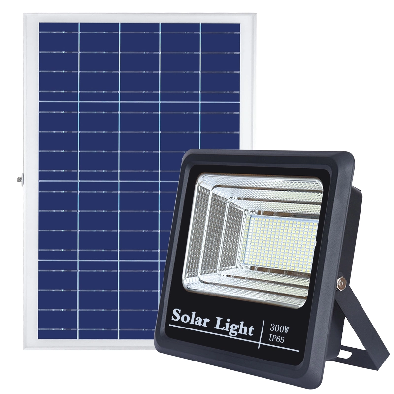 Fernbedienung 300W LED Solar Flood Light Garten Spot Lampe Beleuchtung Beleuchtung Energiesparen Dekoration Power System Startseite Portable Produkte Wall Street Im Freien