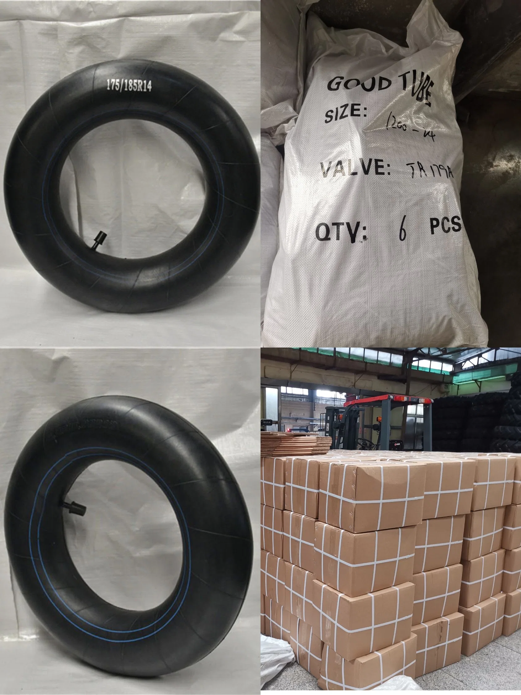 Truck&Bus Tyre Tube Butyl&Natural Rubber Tube 12.5-18 Inner Tube