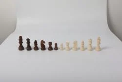 3-in-1 Schachset Holzschach Spiel Spaß Brettspiel pädagogisch Spielzeug