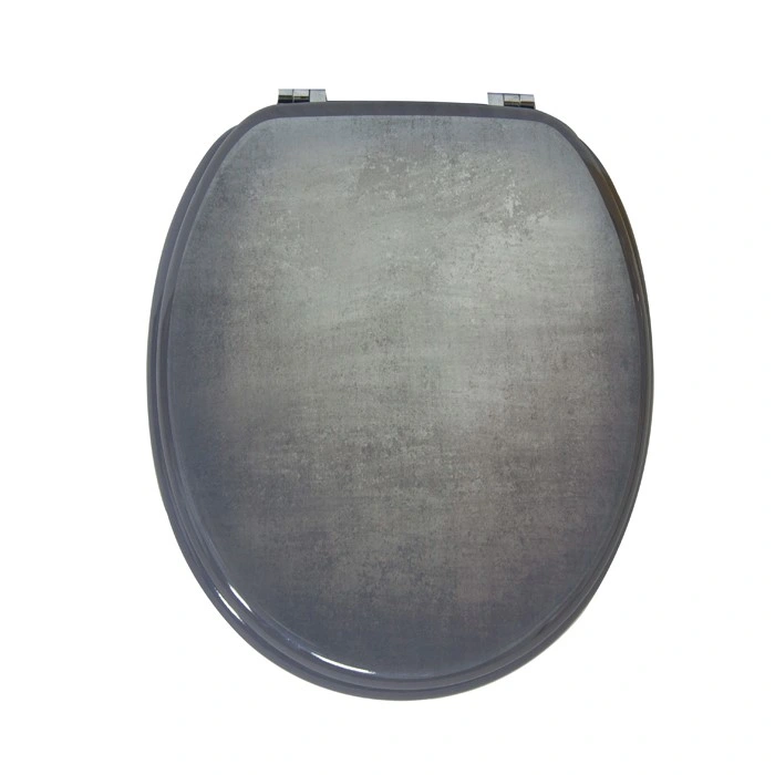 Pure Eco-Friendly MDF Flat UF Wc Urea Toilet Lid Dw-033