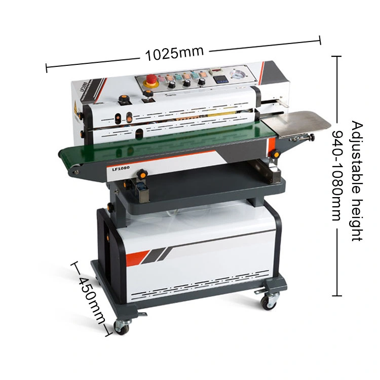 Continuous Vacuum Inflatable Suction Packaging Sealing Machine