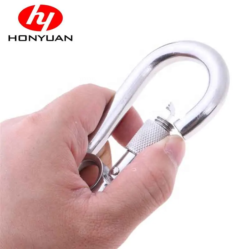 Hot Selling Carabiner D Type Handbag Flat Snap Hook