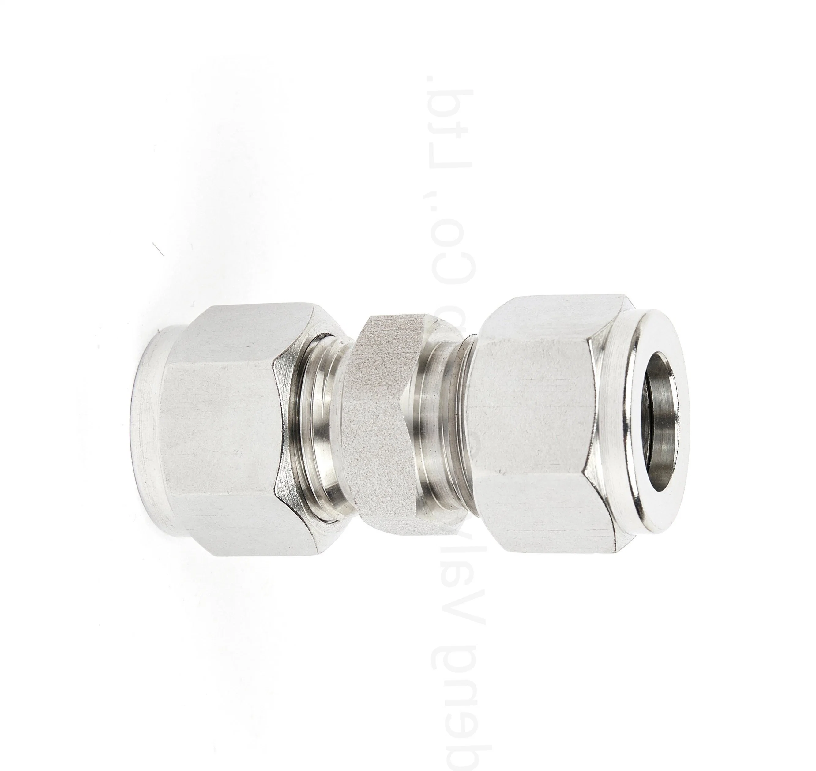 High Pressure Forged Fittings Tube Pipe Fitting Stainless Steel Straight Union Connector