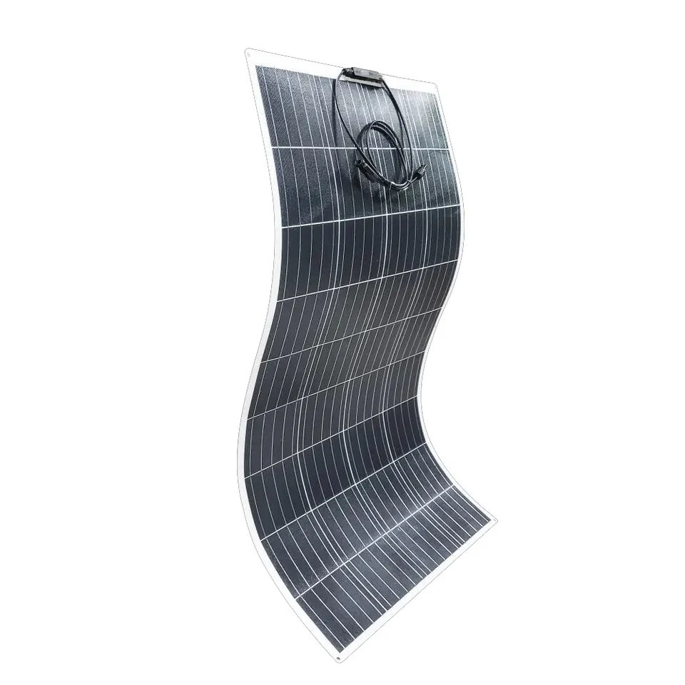 Durable Semi Flexible Solar Panels Outdoor 100W 150W 200W ETFE Car Solar Panel PV Modules for Yacht Solar Panel Price Battery