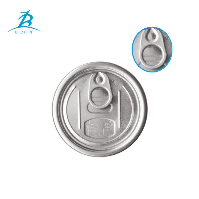 Ø 83 mm 307# ouverture complète ouverture ouverte couvercles de déperce boissons Boîtier en aluminium papier pour bouteille amovible bouchon de l'extrémité du couvercle