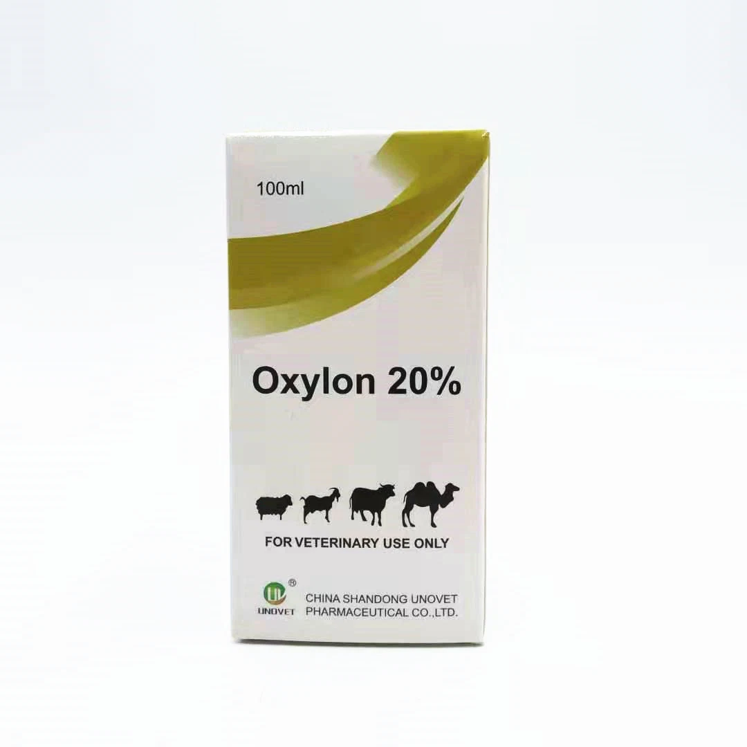 Inyección de oxitetraciclina GMP Pig uso Medicina Veterinaria 100ml