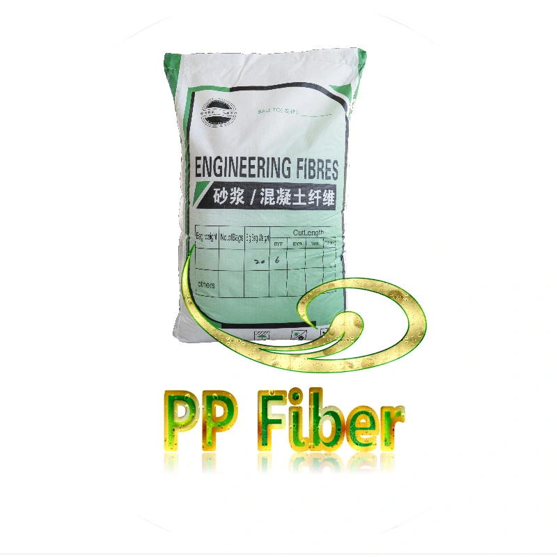 Construction Mortar PP Monofilament Fiber for Concrete Cement Mortar