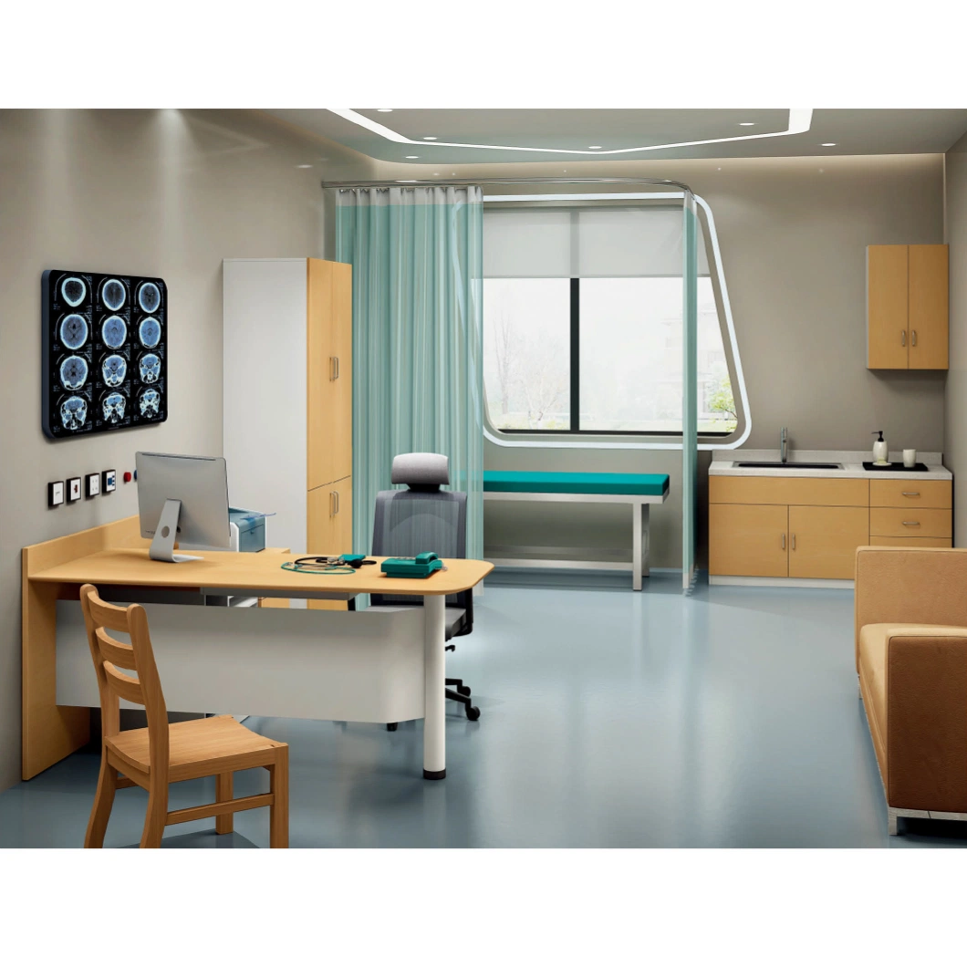 Medical Combination Boss Office Desk and Chair Hospital Computer Table Workstation Office Furniture