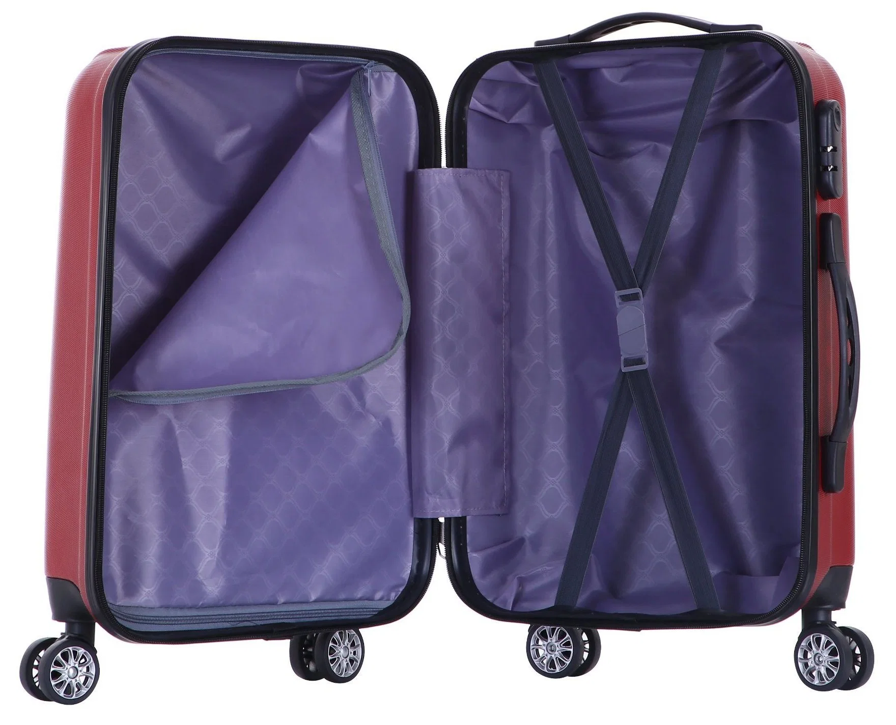 Top Sale L Best Travel 3 Pieces ABS Trolley Suitcase Set Xha177