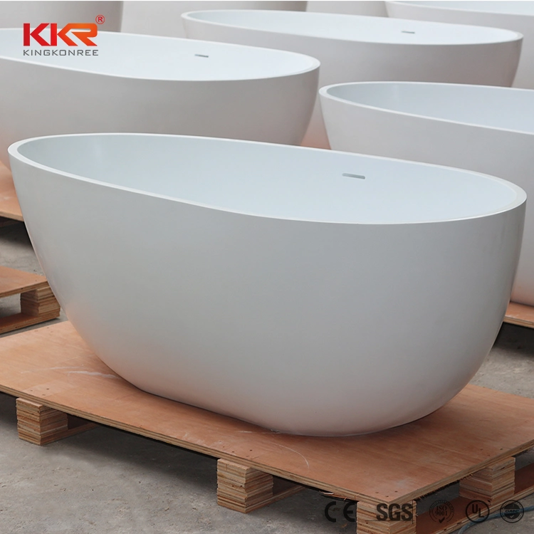 Artificial Stone Resin Free Standing Modern Design Bath