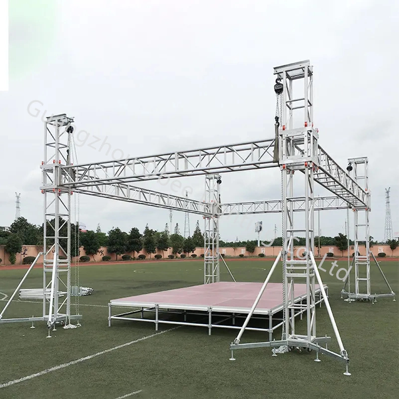 Aluminum Lighting Spigot Box DJ Truss Modern Aluminum DJ Box Bolt Truss Manufactures