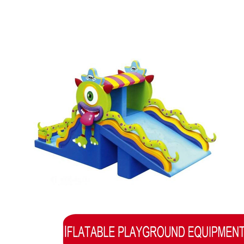 Custom Outdoor Play Toys Castale Pneumatable trampolim para crianças adultos