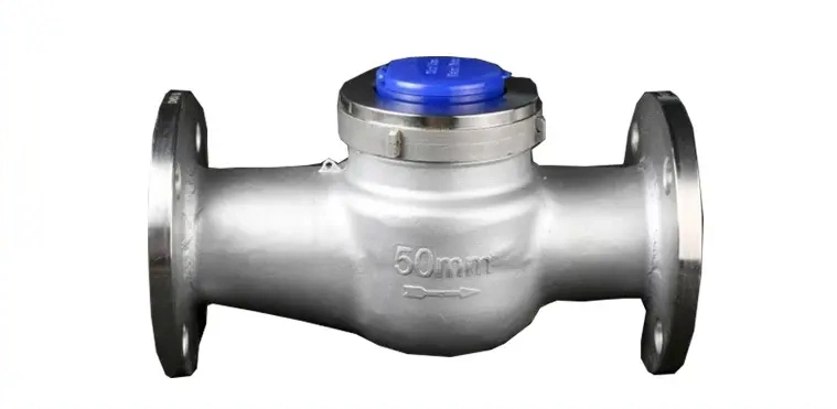 High quality/High cost performance Stainless Steel Industrial Valves Flange Standard Swing Check Valve DN50