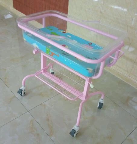 Ajustável multifunção Estilo Hospital recém-Bassinet Medical Berços com Rodas