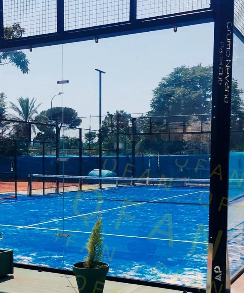 Прочный и прочный теннисный корт для спорта на открытом воздухе Области
