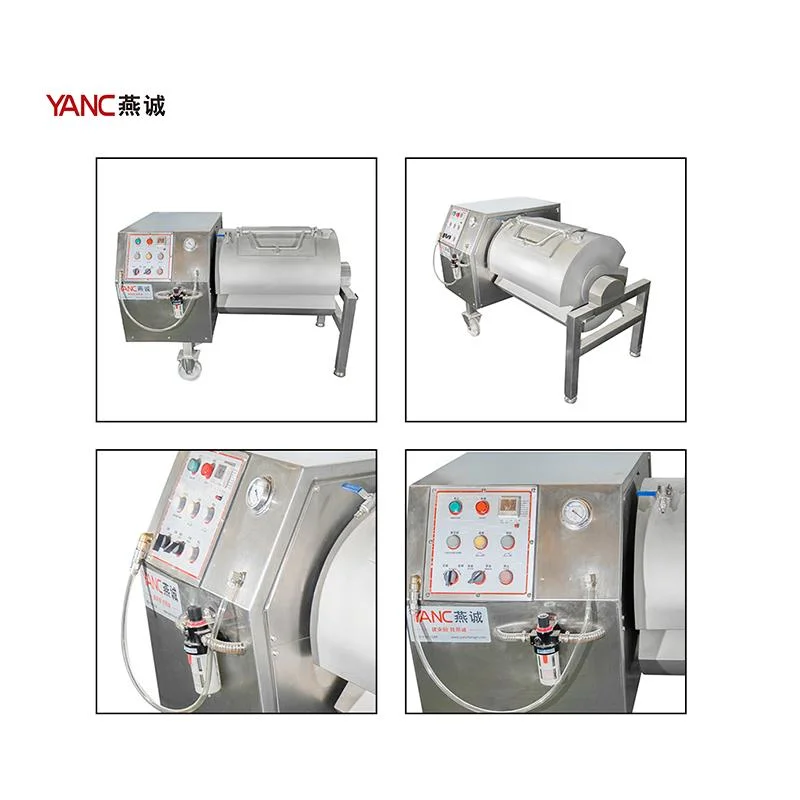 Vacuum Roll Meat Blender Mixer Machine Vacuum Massage Tumbler Mixer Tumbler Dough Kneader