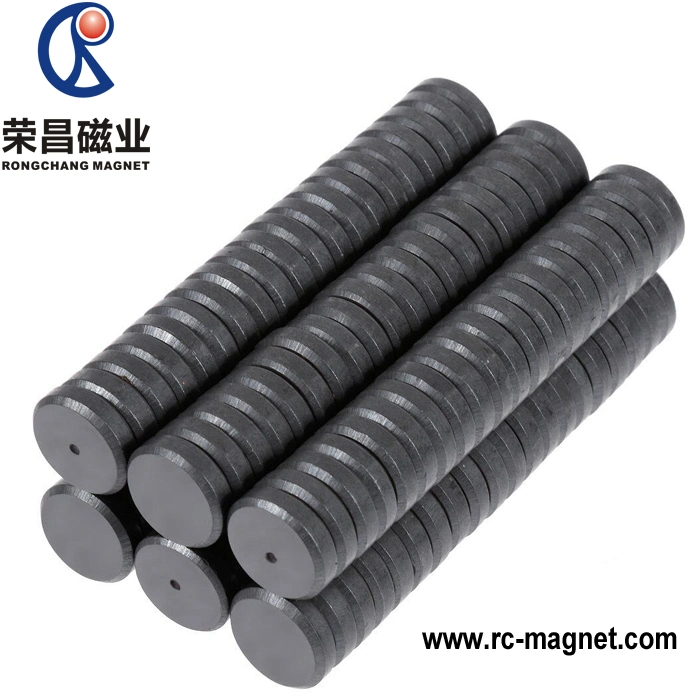 Y30bh High Performance Ferrite Magnet Disc Magnetics